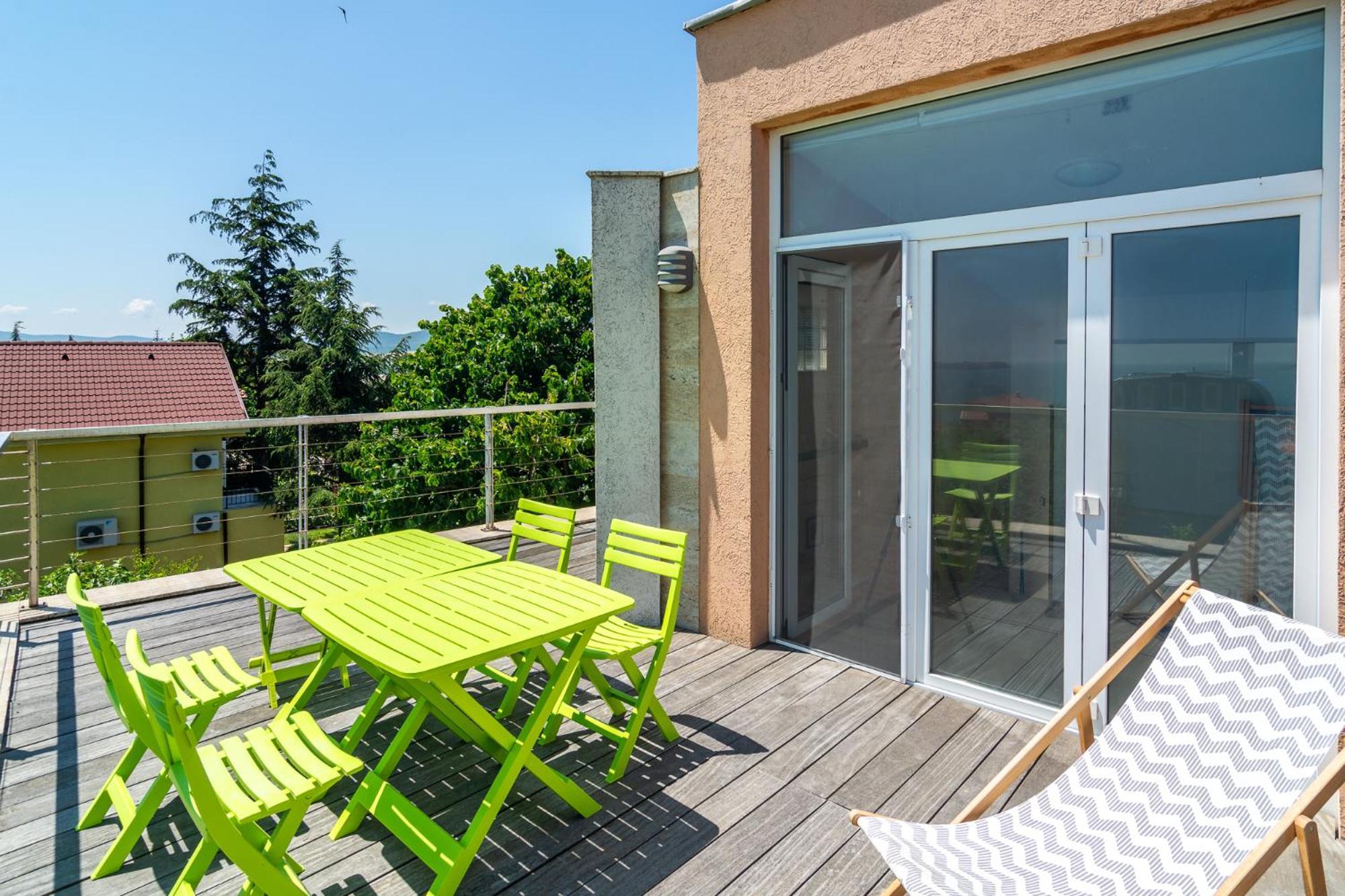 Happy-U House - Modern And With Stunning View Villa Черноморец Екстериор снимка